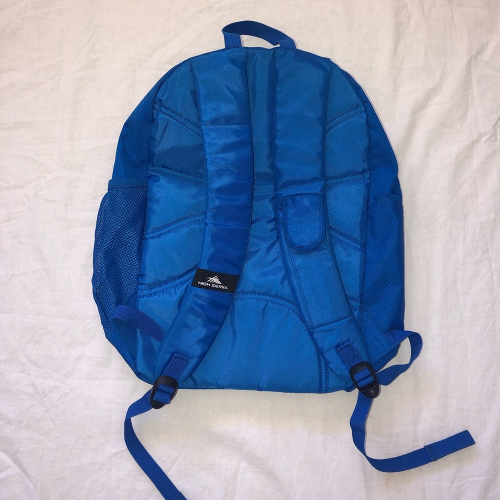 Blue High Sierra backpack - used once!